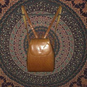 Faux Gucci Vintage Backpack